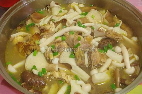 鲜菇清炖鸡汤的做法_鲜菇清炖鸡汤的做法大全