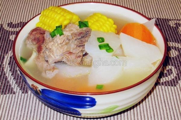 红白萝卜大骨汤的做法_红白萝卜大骨汤的做法