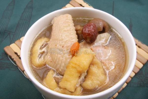 美容汤花胶炖鸡的做法_美容汤花胶炖鸡的做法