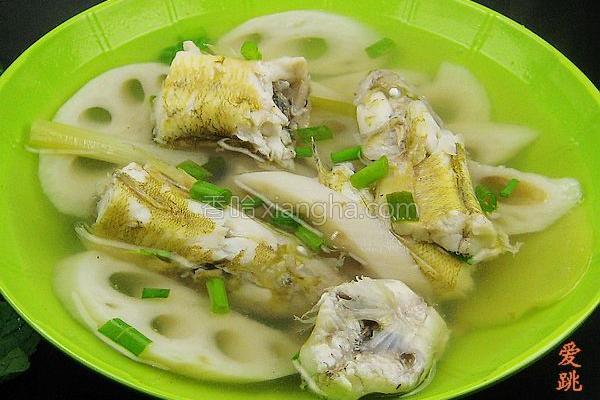 尖梭鱼莲藕汤的做法_尖梭鱼莲藕汤的做法大全