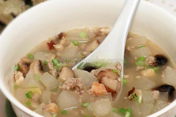 三菇冬瓜羹的做法_三菇冬瓜羹的做法大全_三