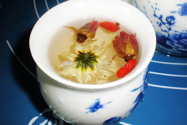 菊花玫瑰茶的做法大全