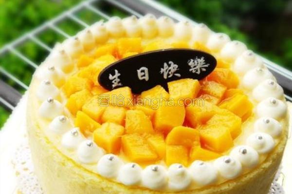 芒果芝士蛋糕的做法_芒果芝士蛋糕的做法大全