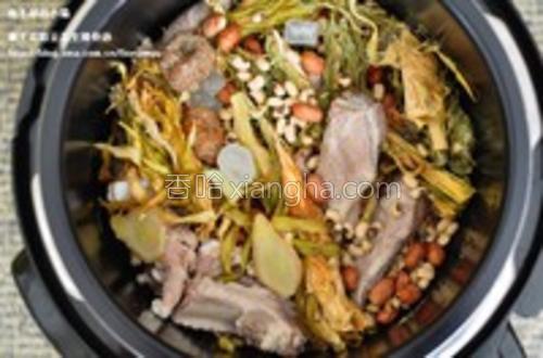 霸王花眉豆花生排骨汤的做法大全【图】_霸王