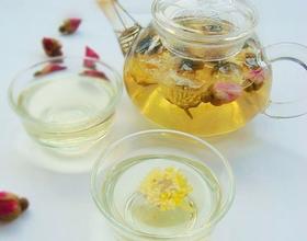 打印菊花玫瑰茶的做法