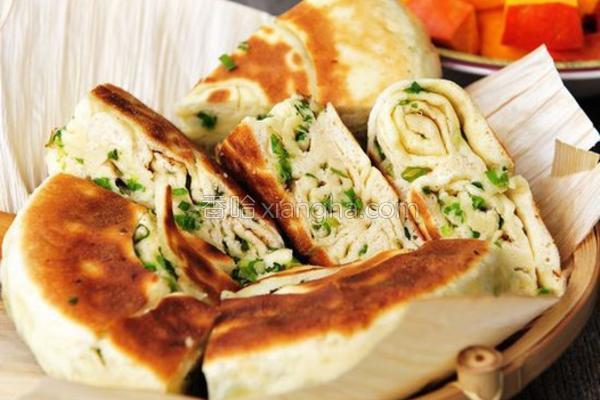 发面椒盐葱油饼的做法_发面椒盐葱油饼的做法