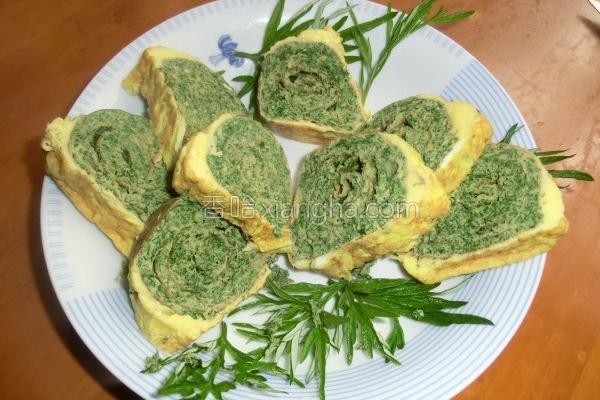 艾叶厚蛋烧的做法_艾叶厚蛋烧的做法大全_艾