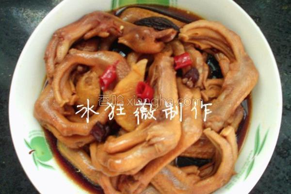 鸭爪的腌肉_菜谱阿公里脊做法料图片