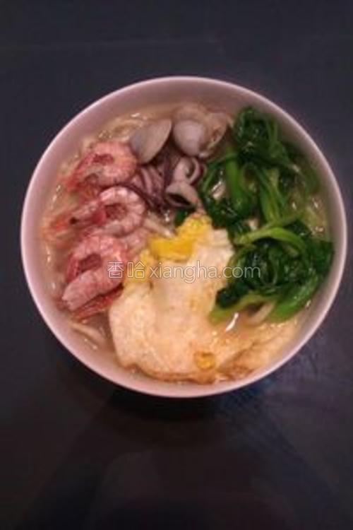 私房海鲜面的做法大全