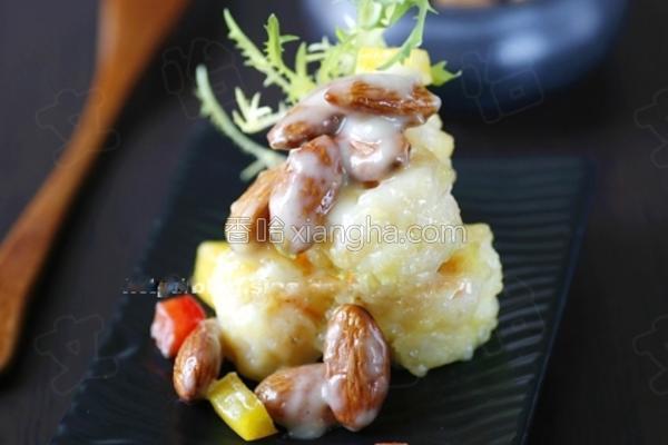 芥末杏仁虾球的做法_芥末杏仁虾球的做法大全