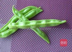 肉丝炒四棱梅豆