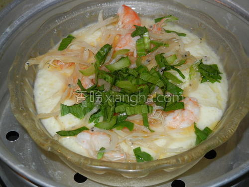 银鱼虾仁蒸蛋的做法大全