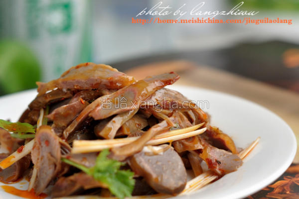 凉拌鸡胗的做法大全