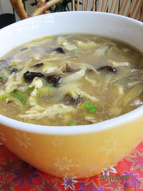 黄花菜鲜蛤汤卤面的做法大全【图】_黄花菜鲜