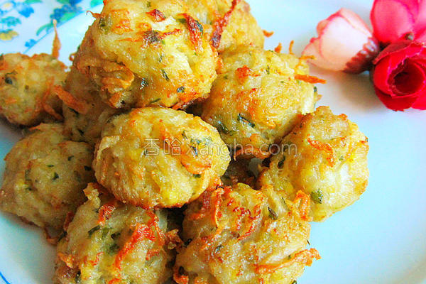 炸萝卜丝丸子的做法_炸萝卜丝丸子的做法大全