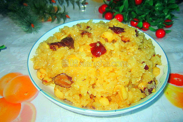 红枣莲子糯米饭的做法_红枣莲子糯米饭的做法