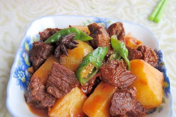 番茄酱土豆烧牛肉的做法_番茄酱土豆烧牛肉的