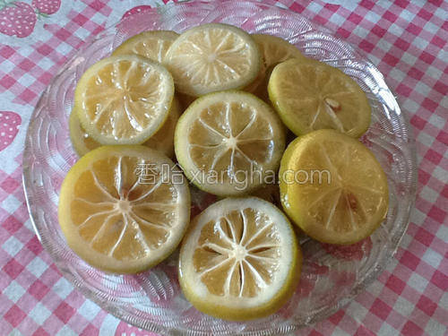 醋香甘梅渍柠檬片的做法大全