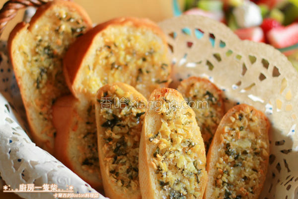 法式香蒜面包的做法_法式香蒜面包的做法大全
