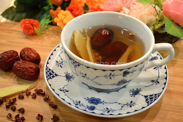 红枣生姜花椒茶v红枣面制品发苦图片