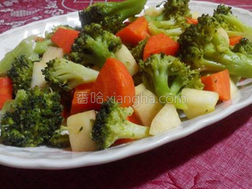 苹果炒花椰菜的做法大全【图】_苹果炒花椰菜