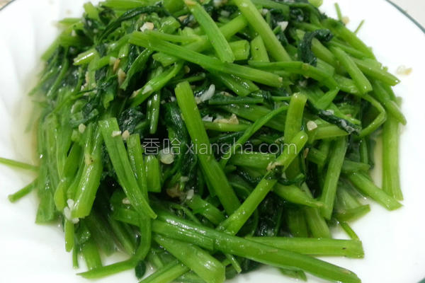 台式虾酱空心菜的做法_台式虾酱空心菜的做法