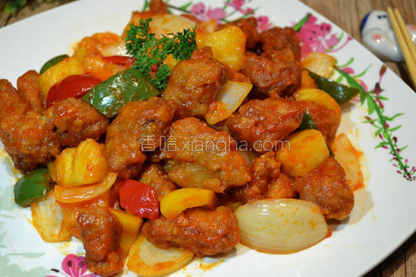 港式甜酸炒排骨的做法_港式甜酸炒排骨的做法