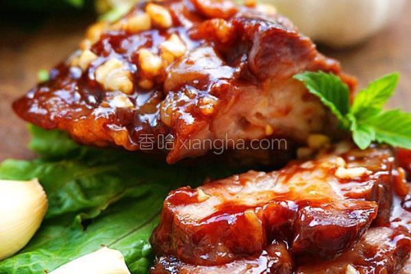 蒜香烤梅肉的做法_蒜香烤梅肉的做法大全_蒜