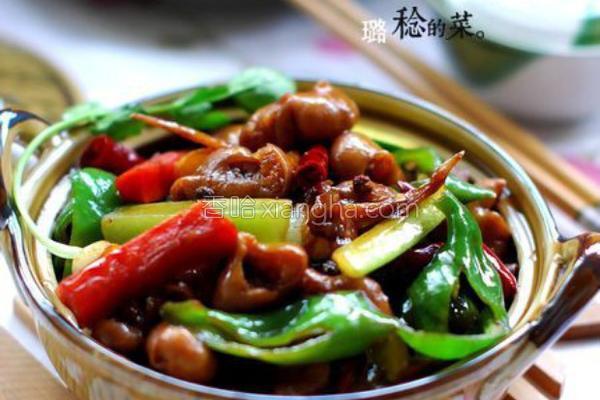 干锅肥肠的做法_干锅肥肠的做法大全_干锅肥