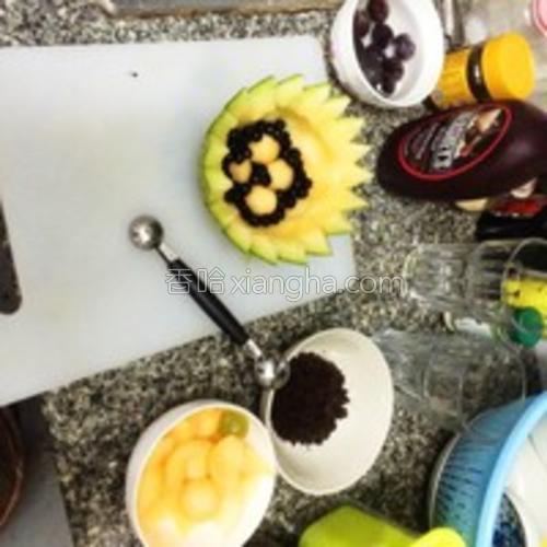 哈密瓜甜品的做法大全【图】_哈密瓜甜品的家