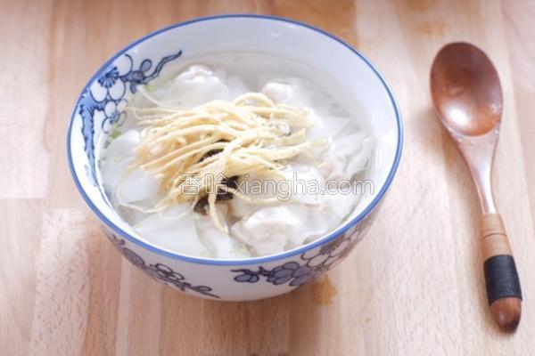 虾肉小馄饨的做法_虾肉小馄饨的做法大全_虾