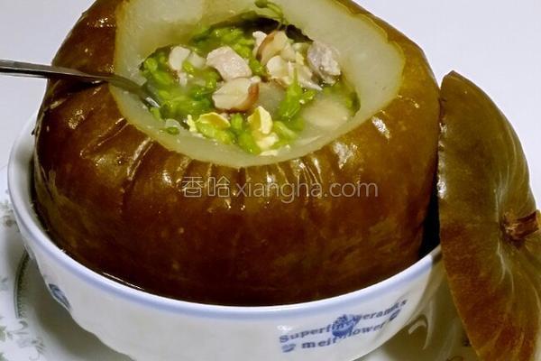 八宝冬瓜盅的做法_八宝冬瓜盅的做法大全_八