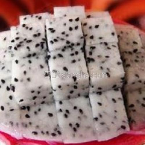 火龙果布丁的做法大全