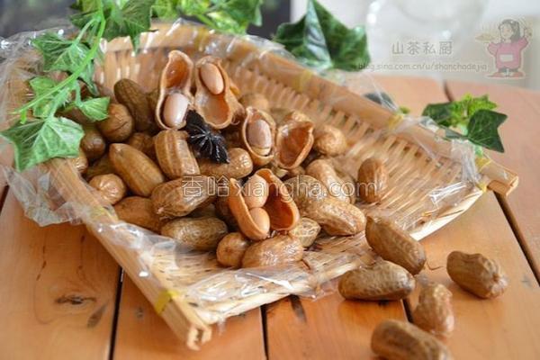 五香卤花生的做法_五香卤花生的做法大全_五