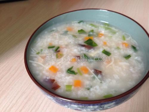 砂锅干贝蔬菜粥的做法大全【图】_砂锅干贝蔬