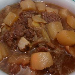 萝卜煲牛杂