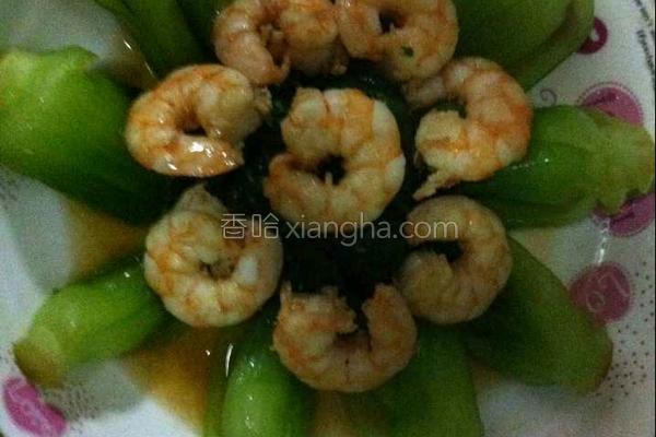 小油菜炒虾仁的做法_小油菜炒虾仁的做法大全