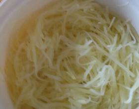 土豆丝切法的做法大全【图】_土豆丝切法的家