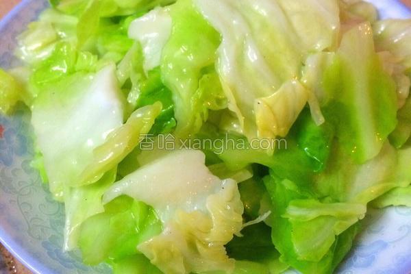 清炒圆包菜的做法_清炒圆包菜的做法大全_清炒圆包菜的家常做法怎么做好吃 - 香哈网