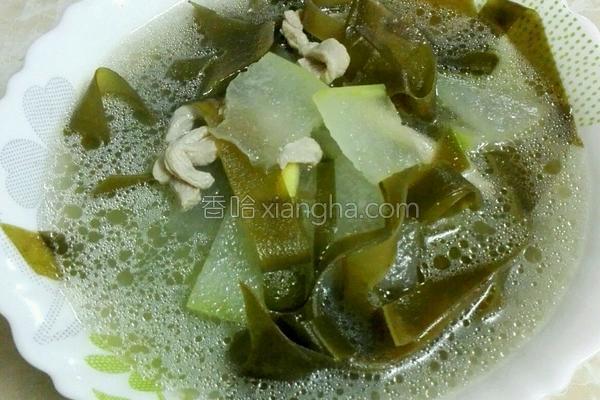 冬瓜海带瘦肉汤的做法_冬瓜海带瘦肉汤的做法