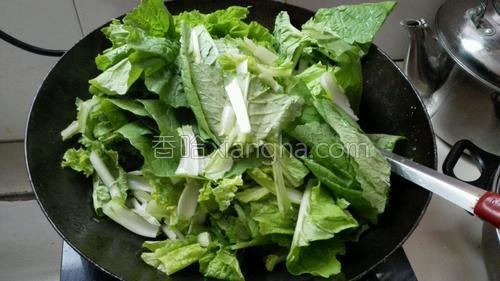 香菇炒小白菜的做法大全