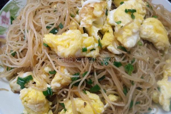 鸡蛋炒米粉的做法_鸡蛋炒米粉的做法大全_鸡