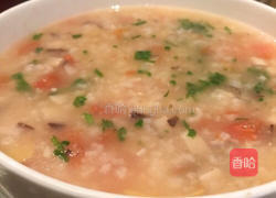 香菇番茄鸡肉粥
