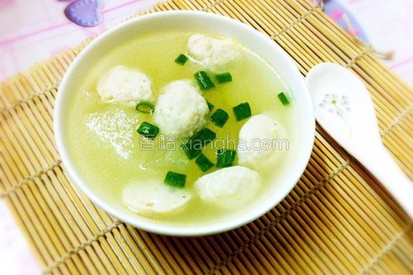 冬瓜肉丸汤的做法_冬瓜肉丸汤的做法大全_冬