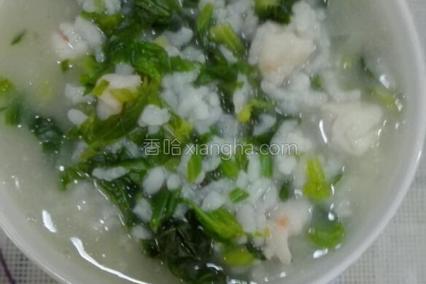 虾仁菠菜粥的做法_虾仁菠菜粥的做法大全_虾