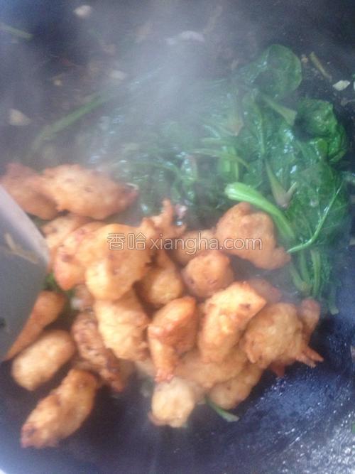 菠菜烧丸子的做法大全【图】_菠菜烧丸子的家