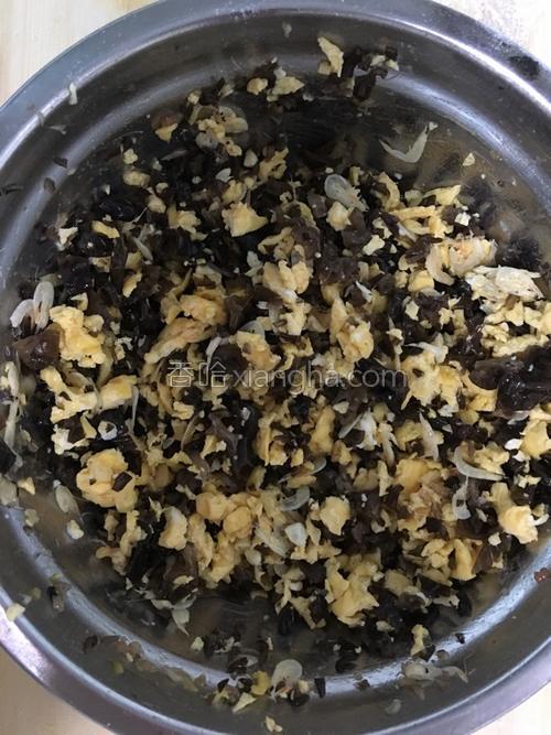 素馅包子(木耳鸡蛋海米馅)的做法大全