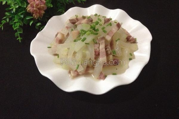 咸肉冬瓜条的做法大全