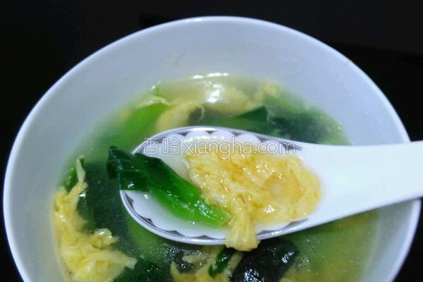 青菜蛋花汤的做法_青菜蛋花汤的做法大全_青菜蛋花汤的家常做法怎么做好吃 - 香哈网