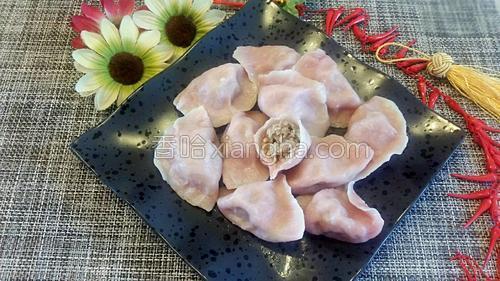 火龙果皮饺子的做法大全【图】_火龙果皮饺子